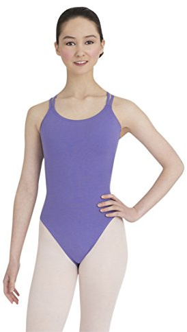 Capezio Women's Double-Strap Camisole Leotard, Amethyst, XL