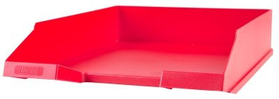 10 Ablagekörbe Briefkorb Briefablage/Farbe: rot