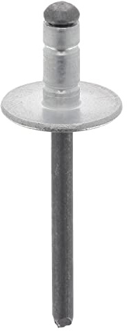 Aluminiumnieten, breiter Kopf, Schildhalterung für Renault-Fahrzeuge, 4,8 mm x 10,8 mm, 20 Stück