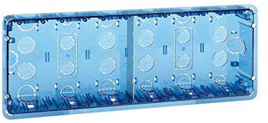 Simon 51020106-039 - Scatola da incasso 6 moduli