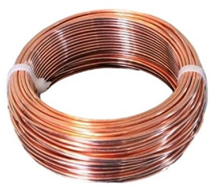 10 AWG Bare Kupfer Draht 25 Ft Coil Single Kupferdraht, massiv 99,9% Pure