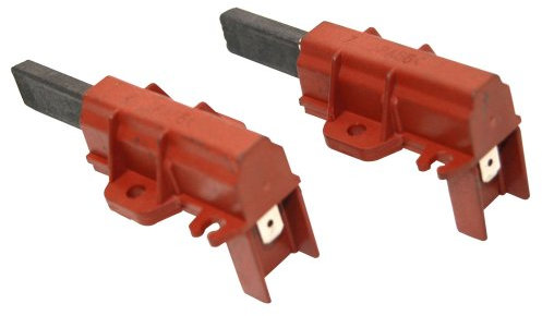 Machine à laver moteur 3 Type de carbone Brosse avec support Compatible avec INDESCO/glace, lot de 2, marron