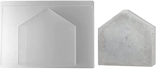 RAYHER HOBBY 36061000 Gießform Haus, Pet, Beton Gießformen, ideal zum Ausgießen mit Kreativ-Beton, Raysin-Gießpulver, Wachs, Seife, 16 x 23,5 cm, Tiefe 3 cm