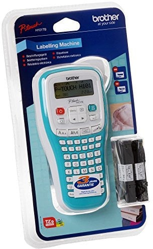Brother P-touch H101TB Beschriftungsgerät, 24 x 15 x 3 cm, Weiß