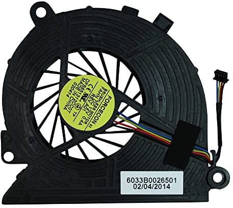 Power4Laptops Versión 1 (por Favor, consulte la Imagen) Ventilador para Ordenadores PC Compatible con HP All-in-One 18-1309la