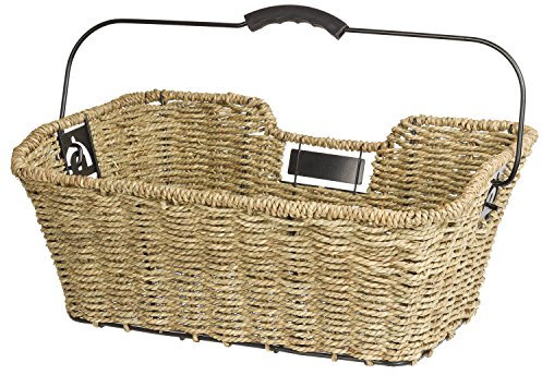 M-Wave Unisex Ocean Seegraskorb F r Den Gep cktr ger Handgemacht, Braun, 41x29.5x17/14.5 cm EU