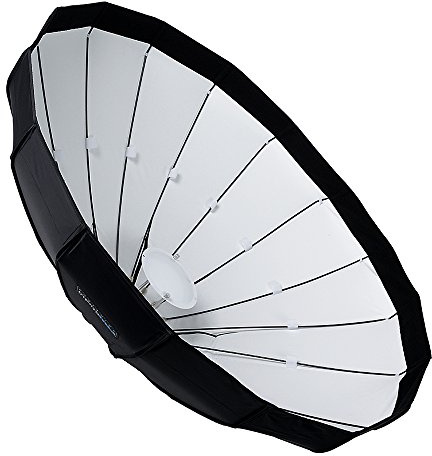 Pro Studio Solutions EZ-Pro Beauty Dish und Softbox Kombination mit Balcar Speedring – Weiche, Faltbare Beauty Dish mit Speedring für Bajonett-Montage-Stroboskop, Blitz und Monolights
