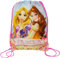 alles-meine.de GmbH Tasche/Rucksack - Princess - Rapunzel & Belle - Sportbeutel - Turnbeutel - Schuhbeutel - Beutel - wasserfest/wasserabweisend & abwischbar - Wäschebeut..