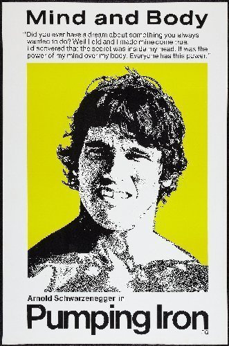 POSTERS Pumping iron Film Mini-Poster 28 cm x43cm 11inx17in Schwarzeneggar