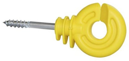 Ringisolator kompakt, gelb kurze Stütze