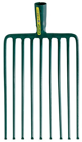 Leborgne 424350 Fourche à cailloux douille 9 dents 26 cm sans manche