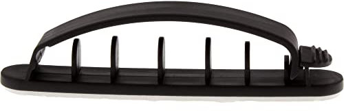 InLine 59970 10er Pack Kabelmanager, mit Klebesockel, 8,5cm, schwarz