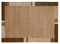 SANTA REFLECTO echter original handgeknüpfter Nepal Teppich in braun, Größe: 170x240 cm