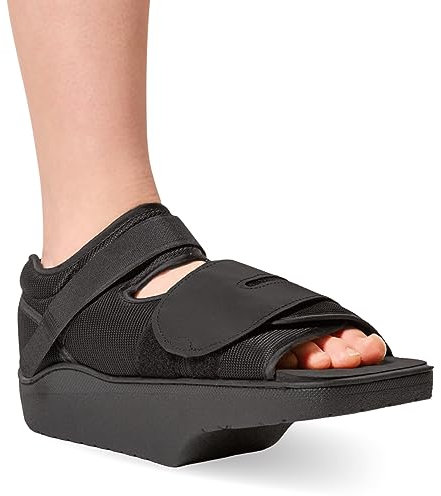 BraceAbility Orthowedge-Heilschuh zum Entladen des Vorderfußes - Medizinischer Stiefel ohne Gewichtsbelastung für den Schutz vor diabetischen Fußgeschwüren (klein)