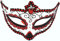Adults Day Of The Dead Deluxe Mexican Eye Mask Fancy Dress Hallowen Costume Accessory