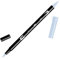 Tombow ABT-N95 Feutre pinceau à 2 pointes Gris