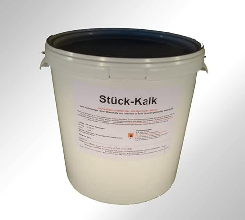 Gebrannter Kalk (Stück-Kalk) 18 kg im Eimer