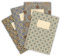 etmamu 530 4er-Set Notizhefte Muster Marokko A5 Blanko