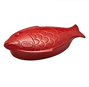 Sambonet [W0724] Linea Gourmet Terracotta rot Fischkochtopf 33x19