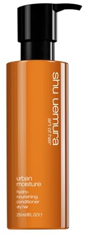 Shu Uemura, Urban Moisture, Feuchtigkeitsspendender Conditioner, Für trockenes Haar, Mit Moringaöl und Rotalgenextrakten, Für nachhaltige Geschmeidigkeit und Glanz, 250 ml