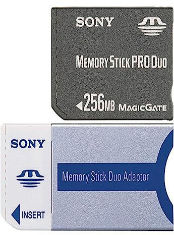 Sony 256MB Memory Stick PRO Duo 0.25GB MS memory card - memory cards (MS, -10.56 - 85 °C, 20 x 31 x 1.6 mm)