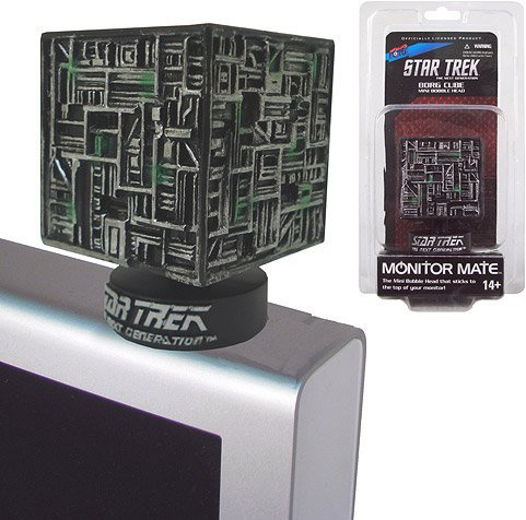 Platz Star Trek TNG Monitor Mate Bobble-Head Borg Cube 8 cm
