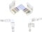 LED RGB Strip Eckverbinder Schnellverbinder Steckverbinder L Verbinder 5050