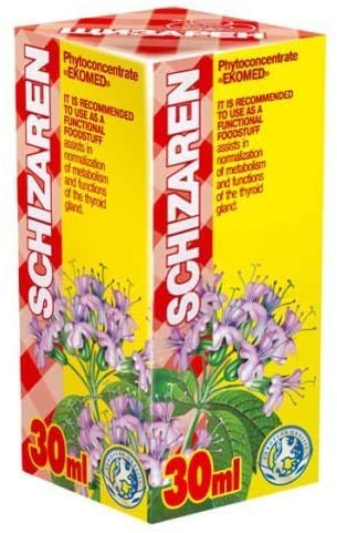 Schizaren 30ml PhytoConcentrate - Natural Plant Extracts - Effective Thyroid Function
