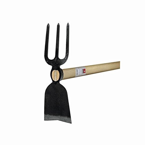 IDEAL Gartenhacke, 3 Zinken, Breitblatt