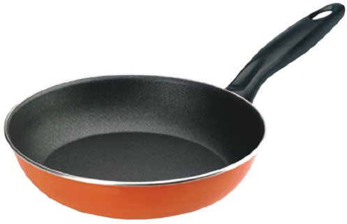 IBILI - Sarten new orange, 28 cms, Acero esmaltado vitrificado, Antiadherente, Apta para induccion