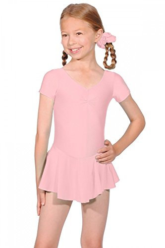 Roch Valley ISTDSS short sleeve leotard with skirt Pale pink Age 3-4 98-104cm (0)