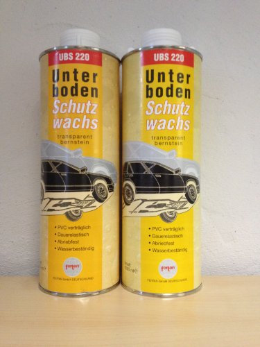 2 X (2X1Liter) Fertan UBS Wachs-Unterbodenschutz 1 Liter Kartusche