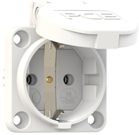 PCE 601.450.02 Anbau-Steckdose IP54 Weiß