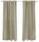 Victoria M. Aurora Verdunkelungsvorhang Blickdicht, Thermovorhang, Ösenvorhang, Schallschutz Vorhang 140 x 245cm, Hellgrau, 2er Pack