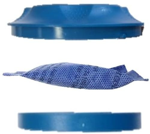 Universal-Geruchsfilter für Speisekammern und Schuhschränke, Aktivkohle-Kühlschrankfilter Aktion incl. 2 Ersatzfilter mit Klettpunkt überall platzierbar und zusätzlich mit Haken zum aufhängen