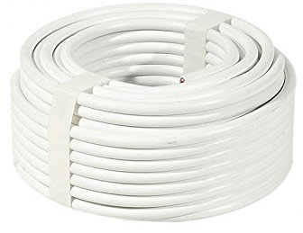 GENERIQUE Rouleau cable antenne TV Satellite 75 Ohms 15m