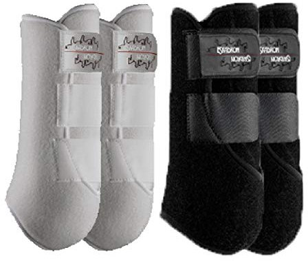 ESKADRON Pro Dressage Gamaschen (vorne), schwarz, Pony (P2)