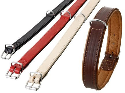 Karlie Halsband Rondo, unterlegt L: 52 cm B: 22 mm braun