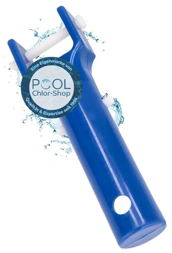 Duraol Poignée de Rechange avec Clip pour aspirateur de Piscine I Hauteur 170mm / Largeur 42mm I Poignée de Rechange Haut de Gamme pour aspirateur & Brosse I Fixation Perche télescopique de Piscine