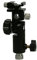 ePhoto Off Camera Flash Mounting Bracket Swivel Umbrella Mount Flash Bracket for Nikon Canon Sb600, Sb800, Sb900, Ex430, Ex580 PS06