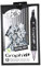 Graph'it - Set de 12 Markers à Alcool Double Pointe : Fine et Biseautée pour Dessin de Manga, Illustration, Colorant, Esquisse, Écriture - Rechargeables - Set Neutral Greys