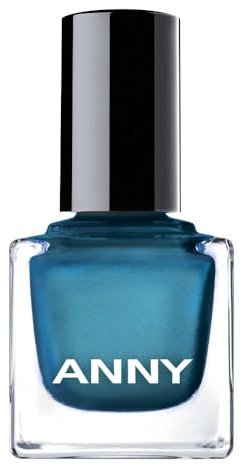 ANNY Nail Polish – Hochwertiger Farb-Nagellack mit langanhaltendem Glanz, splitterresistent und schnelltrocknend, Farbe: Blue Bikini Girl - 15 ml