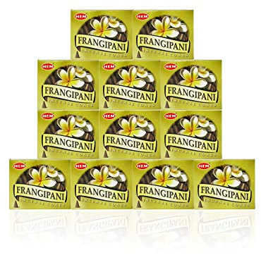 HEM Wierook Kegel Frangipani (12 pakjes)