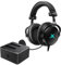 TECKNET Wired Gaming Headset, 3.5mm Stereo Surround Sound Gaming Headphone with Noise Cancelling Mic & LED Light, 3.5mm Jack Over-Ear Headphone, Compatible USB 2.0 with Tool-free, Black