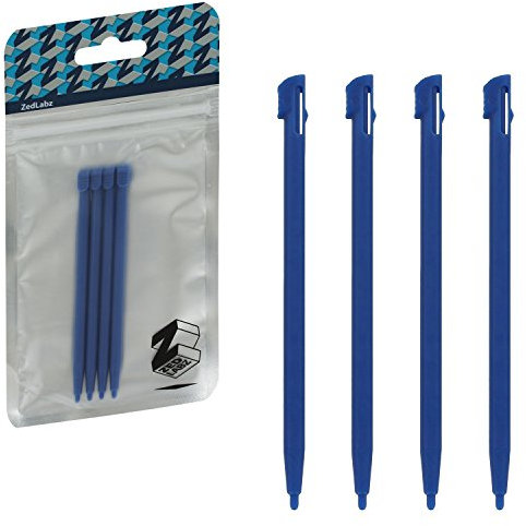 Replacement Stylus Pen For Nintendo 2DS - 4 Pack Blue | ZedLabz