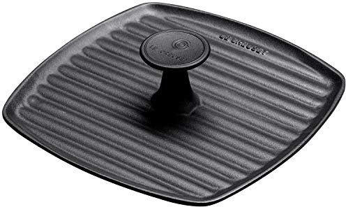 Le Creuset 20153260000460 - Accesorio para hacer bocadillos a la plancha, 23 x 23 centímetros, color negro