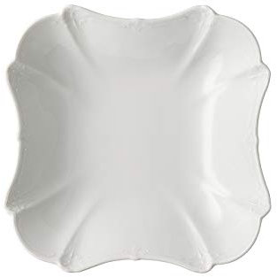 Hutschenreuther Baronesse Scodella, Quadrata, Estelle Bianco, Porcellana, 20x20 cm, 640 ml, 13170