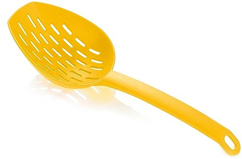 Tescoma 638051 Cucchiaione scolatutto colore giallo , linea Space Tone