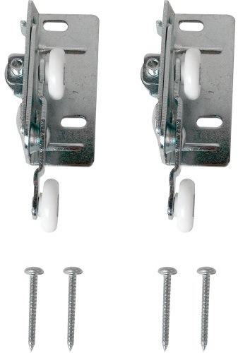 Prime-Line N 6530 Steel, Top Mount, Twin Pocket Door Roller, fits Cox Doors (2 Pack)