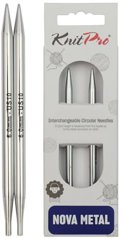 KnitPro Nova Austauschbare Nadelspitzen 4 (10cm) | 6mm